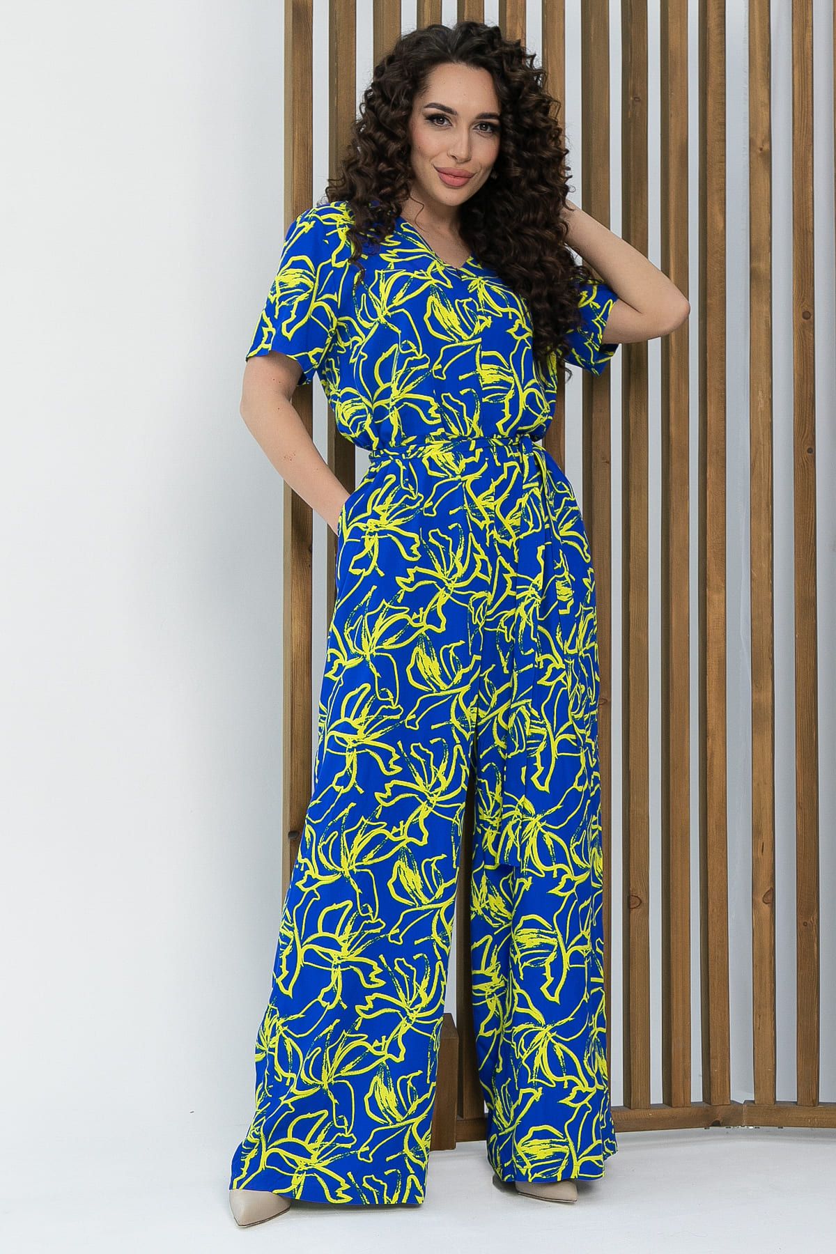 Комбинезон Сайрес (синий) К13616-7М