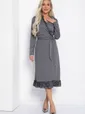 Платье Арфа (серое) П12289-10