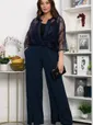 Костюм Кружевная история (синий) К13799-13М