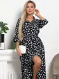 Платье Доминанта (черное/кошки) П15359-16М