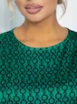 Блуза Морган (зеленая) Б11735