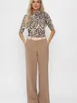 Блуза трикотажная Новый день НЬЮ (бежевая) Б14369-19М