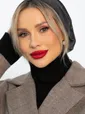 Чалма с резинкой (серая) ЧР12-23М