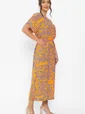 Платье Вистерия (оранжевое) П13947-5М