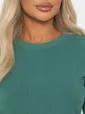 Блуза трикотажная Лиза (зеленая) Б14367-48М