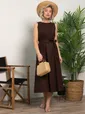 Платье Люси (шоколад) П15613-25М