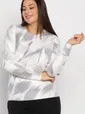 Лонгслив Акцент (серо-белый) Б14957-18М