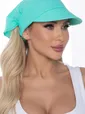 Косынка с козырьком на резинке (мята) ККР9