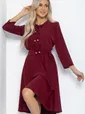 Платье Холли (бордовое) П11994