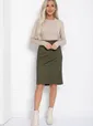 Юбка Ребекка (хаки) Ю12283-25