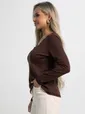 Блуза Новелла (шоколад) Б15492-24М