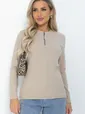 Блуза Линда (бежевая) Б11899