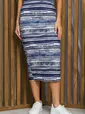 Юбка Ялта (сине-белая) Ю13389-10М