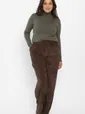 Брюки вельветовые Брауни (коричневые) Б14442-25М