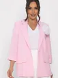 Пиджак льняной Мэрлин (розовый) Б15430-7М