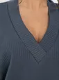 Костюм трикотажный Уютный шарм (серо-синий) К14251-5М