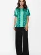 Блуза Морган (зеленая) Б14032-16М
