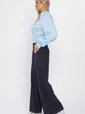 Брюки палаццо Настроение города  (темно-синие) Б14510-8М