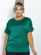 Блуза Морган (зеленая) Б11735