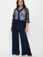 Костюм Кружевная история (синий) К13799-13М