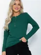 Блуза Линда (зеленая) Б11898