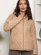 Куртка демисезонная стеганая (бежевая) Б14362-25М