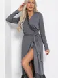 Платье Арфа (серое) П12289-10