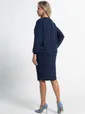 Костюм с юбкой Совершенство форм (синий) К15118-10М