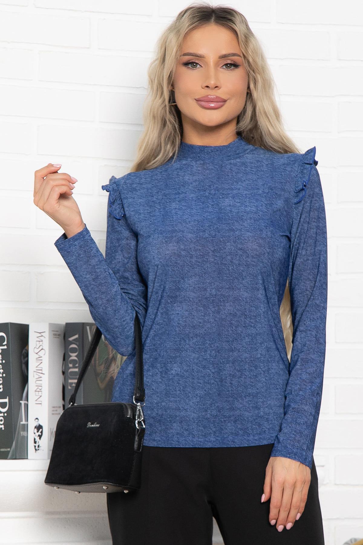 Блуза Синель (джинс) Б14994-50М