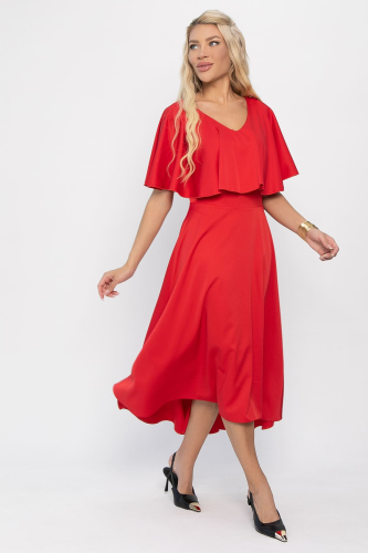 Платье Корнелия (красное) П13840-5М
