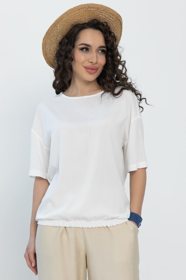 Блуза Брукс (белая) Б13530-25М