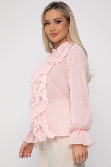 Блуза Розалинда (розовая) Б13685-5М