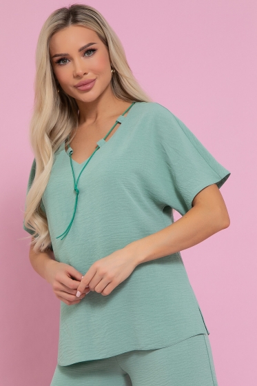 Костюм Свободный вечер НЬЮ (тиффани) К12670-15