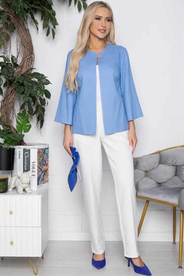 Жакет "Паулита" (голубой) Б8960