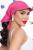 Косынка с козырьком (фуксия) КК58