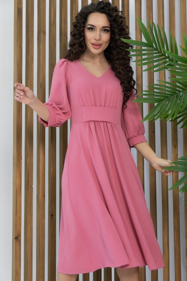 Платье Мадлен (пыльно-розовое) П13522-18М