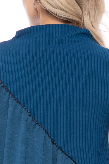 Платье Мару (темно-бирюзовый) П11386