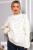 Свитер оверсайз Анита (белый) Б14761-1М Свитер оверсайз Анита (белый) Б14761-1М