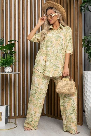 Костюм Алиот (оранжево-зеленый) К13251-7М