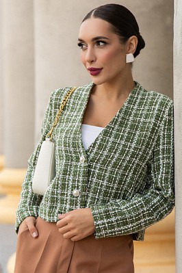 Жакет Дольче (зеленый) Б14153-7М